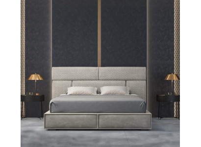 łóżko Design Łóżko Double Marriage Nowoczesny Hotel Frame Sleep Pokój