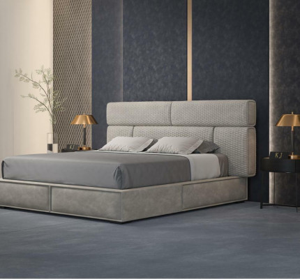 łóżko Design Łóżko Double Marriage Nowoczesny Hotel Frame Sleep Pokój