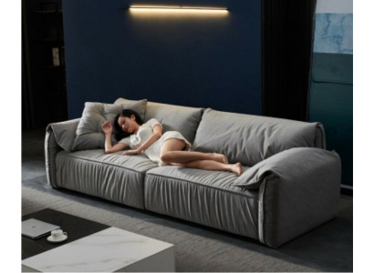Design Sofa 4er Siedziba Sofy Włókiennicze Design Sofa Meble Sofa 4 miejsce do siedzenia Kanapa Podkładka