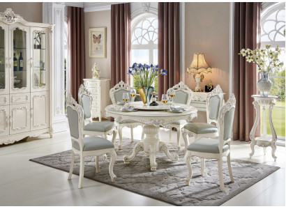 Okrągły Stół obiadowy Designerski Design Tabela Drewno jadalnia Stół obiadowy stół do salonu Okrągłe