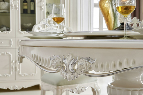 Okrągły Stół obiadowy Designerski Design Tabela Drewno jadalnia Stół obiadowy stół do salonu Okrągłe