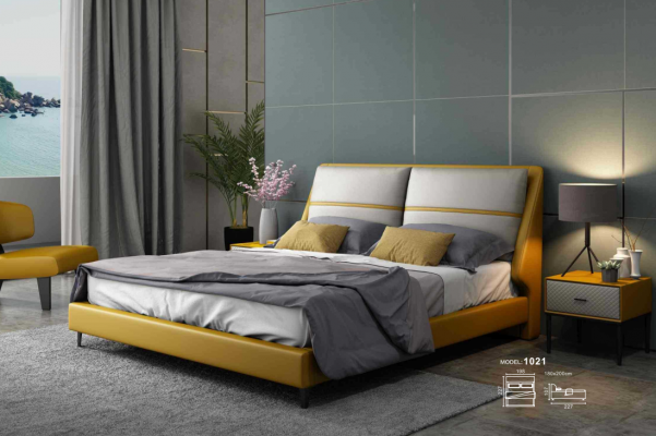 Luksusowe Sypialnia Łóżko Design Luksusowe Dwuosobowe łóżka Hotelowe 180x200 cm