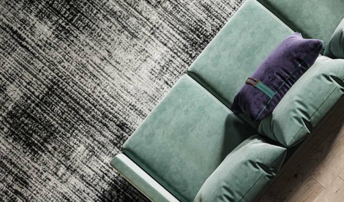 3 miejsce siedzące Material Sofa Żywy krajobraz Relaks Siedziba Design Couch Lounge Sofy Aksamit