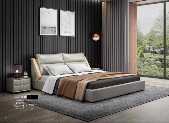 Sypialnia Luxury Łóżko Design Drewno Łóżko łóżka 180x200cm łóżko Hotel