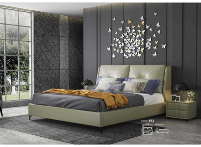 Łóżko Podkładka Design Luksusowe podwójne łóżko hotelowe Pokój Sleep 180x200cm