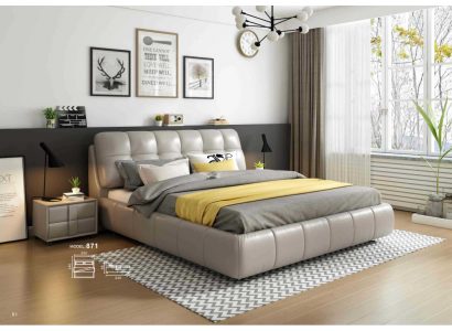 Łóżko łóżko Podwójne łóżko Sypialnia Małżeństwo Podkładka Łóżko Podwójne łóżka 180x200cm Nowość