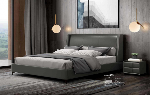 Łóżko Podkładka Design Luksusowe podwójne łóżko hotelowe Małżeństwo 180x200cm Sleep Pokój Metal