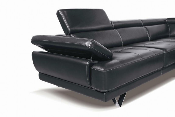 Wielofunkcyjna Kanapa Narożnikowa kanapa Media TV Sofa Kanapa Skórzana Sofa 291 x 222 cm Kształt L Nowość