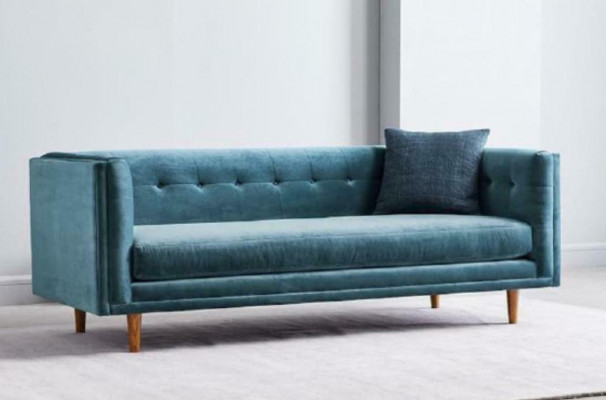Żywy krajobraz Materiał Sofa 3 miejsce siedzące Relaks Siedziba Design Couch Lounge Sofy Włókiennicze