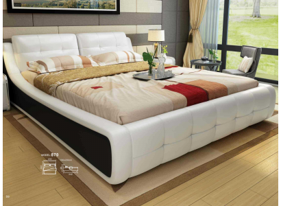 Design Łóżko Sypialnia łóżko Włókienniczy Hotel Luxury Podkładka Meble Material Meble
