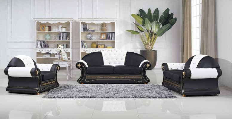 Kanapa Żywy krajobraz Ustaw Design Modern Sofa 6020 3+2 miejsce do siedzenia Sofy