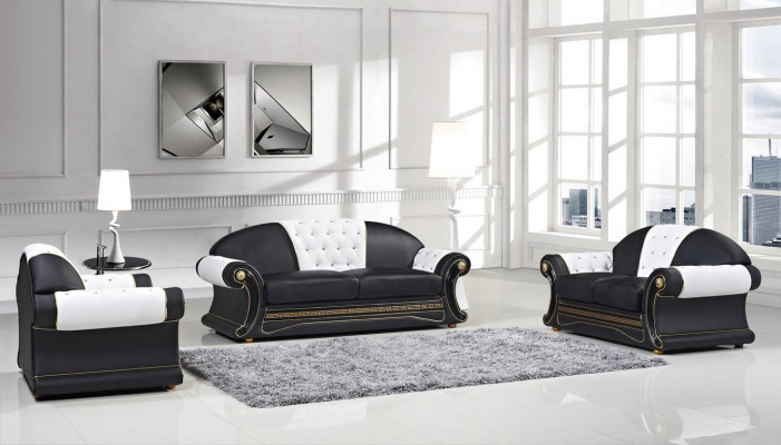 Kanapa Żywy krajobraz Ustaw Design Modern Sofa 6020 3+2 miejsce do siedzenia Sofy