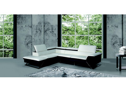 Designerska poduszka na siedzisko skórzana sofa Ustawić kanapę Żywy krajobraz w kształcie litery L