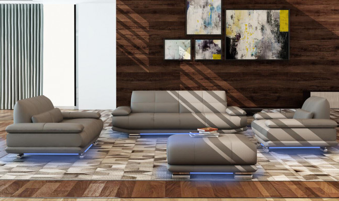 Kanapa Żywy krajobraz Ustaw Design Modern Sofa 5135 3+2 miejsce do siedzenia Obcios Nowość