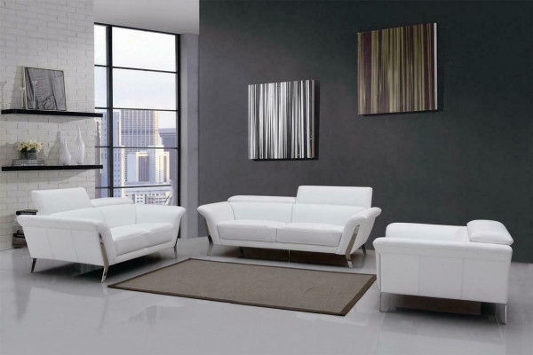Zestaw sofowy Skóra Sofa Zestaw 3+2 (bez Fotel) Kanapa Siedziba Podkładka Ustawić 1547