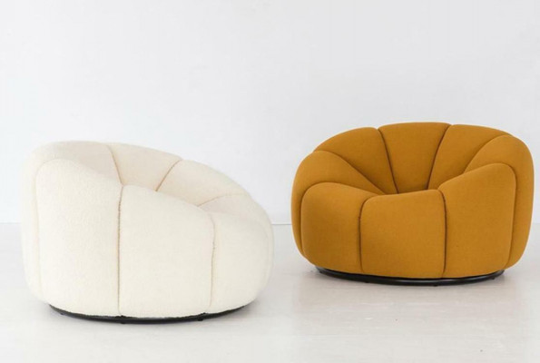 Fotel Designer Krzesło Relaks Siedziba Design Couch Lounge Club Włókienniczy Meble Włókienniczy