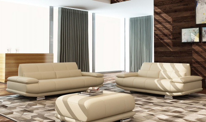Sofa Kanapa Podkładka 3 miejsce do siedzenia Skóra Sofy Obcios Kanapy Siedziba Design