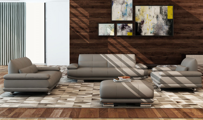 Sofa Kanapa Podkładka 3 miejsce do siedzenia Skóra Sofy Obcios Kanapy Siedziba Design