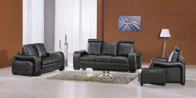 3 miejsce siedzące (ref. 2+1) Sofa Kanapa Podkładka XXL Duże Kanapy Sofy Skóra