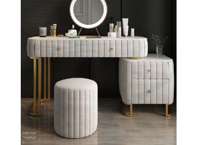 Designerskie Konsole Toaletka Kosmetyki Tabela Lustro Deco Kredens Fryzjer