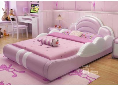 żłobek Łóżko Girl bed Sypialnia Design Podwójne łóżko Nowość