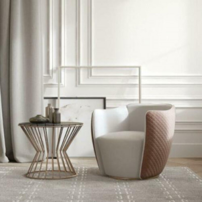 Nowoczesny Fotel Materiał Sofa Design Podkładka Sofy Fotel Telewizor 1 miejsce do siedzenia