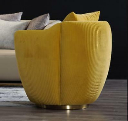 Nowoczesny Fotel Materiał Sofa Design Podkładka Sofy Fotel Telewizor 1 miejsce do siedzenia