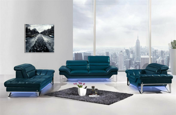XXL Duże 3 miejsce do siedzenia (bez 2+1) Sofa Kanapa Podkładka Sofy Skóra Siedziba Design