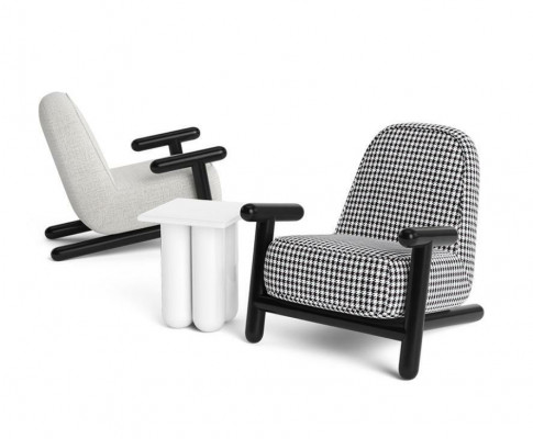 Luxury Design Meble Modern Design Fotel 63*80cm Włókienniczy Salon