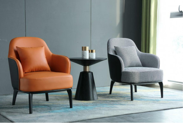 1 miejsce do siedzenia Sofa Relaks Lounge Club Podkładka Design Fotel Skóra Luxury