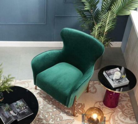 Fotel Design Couch Sofa Relaks Włókienniczy Lounge Luksusowe miejsce do siedzenia TV