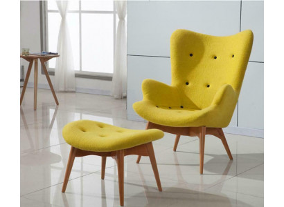 Fotel Design Couch Sofa miejsce do siedzenia Włókienniczy Lounge Club Podkładka Luxury Siedziba