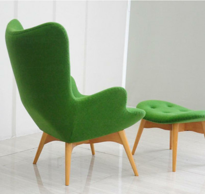Fotel Design Couch Sofa miejsce do siedzenia Włókienniczy Lounge Club Podkładka Luxury Siedziba