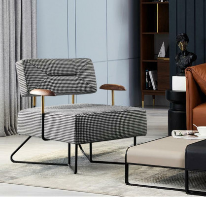 Luksusowa Siedziba Relaks Fotel Design Couch Sofa miejsce do siedzenia Material Lounge Club