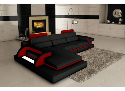 Design Podkładka Narożnik Skórzana Sofa Sofa Kanapa Siedziba Ustawić Żywy krajobraz