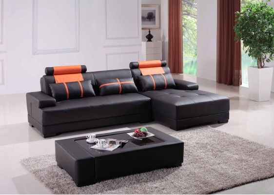 Designerska Podkładka Skórzana Sofa Kanapa W Kształcie L Nowoczesna Sofa Sofy Kanapy