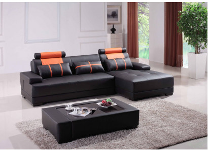 Designerska Podkładka Skórzana Sofa Kanapa W Kształcie L Nowoczesna Sofa Sofy Kanapy