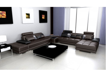 Nowoczesny design Podkładka Żywy krajobraz skórzana sofa sofa kanapa Siedziba