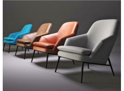 Fotel Design Kanapa Sofa Relaks Włókienniczy Lounge Luksusowa Skóra Klubowa Podkładka