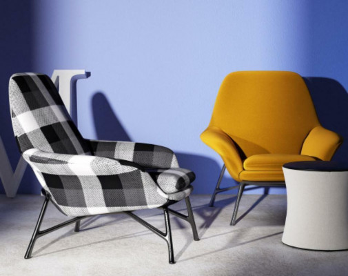 Design Fotel Couch Sofa Relaks Materiał Lounge Luksusowy Klub TV miejsce siedzące