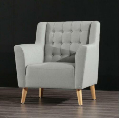 Designerski Fotel Club Lounge Lehn Krzesło Podkładka Sofa 1 miejsce siedzące TV