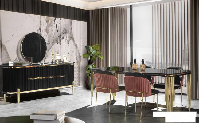 Kredens Luksusowa Szafa Półka Drewno Kredens Szafki Salon Nowoczesny Designer