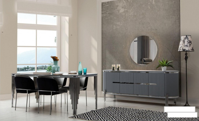 Kredens Klasyczny Kredens Drewno Szafa Szafki Luxury Meble Komody Nowość