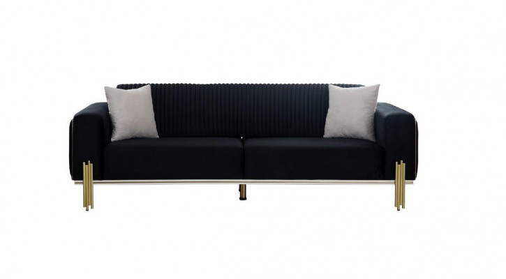 Luksusowy Zestaw sofowy Zestaw Sofowy Sofa Podkładka Kanapy 3+3+1 Zestawy Tapicerskie Aksamit