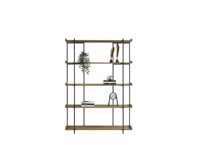 Półka stojąca Półka Regał Półka na książkę salon Drewno Design Nowość