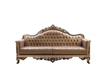 Sofa 3 miejsce do siedzenia salon kanapa Włókienniczy luksusowy, klasyczny design trzyosobowy