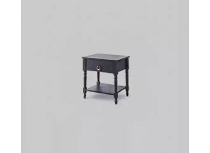 Nowoczesne meble drewniane Stolik nocny w kolorze szarym z szafkami nocnymi Sypialnia Design