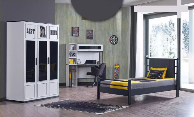 Szafa Białe Drewno Szafki Sypialnia Meble Design żłobek