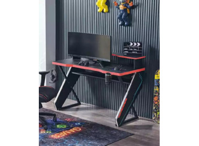 Nowoczesne stoły Biurko Biurko Dziecięce Czarny Gamer Komputer Tabela