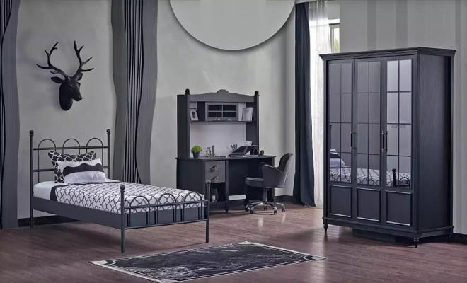 Sekretarz Biurko Tabela 130x60x163 Biurka stoły Meble Drewno Komputer